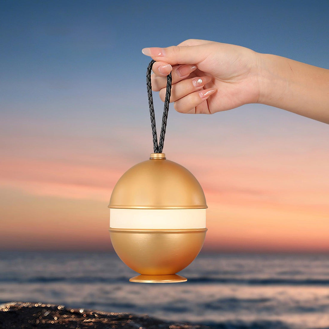 Tragbare Akku-Tischlampe – Touch-Licht für drinnen &amp; draußen