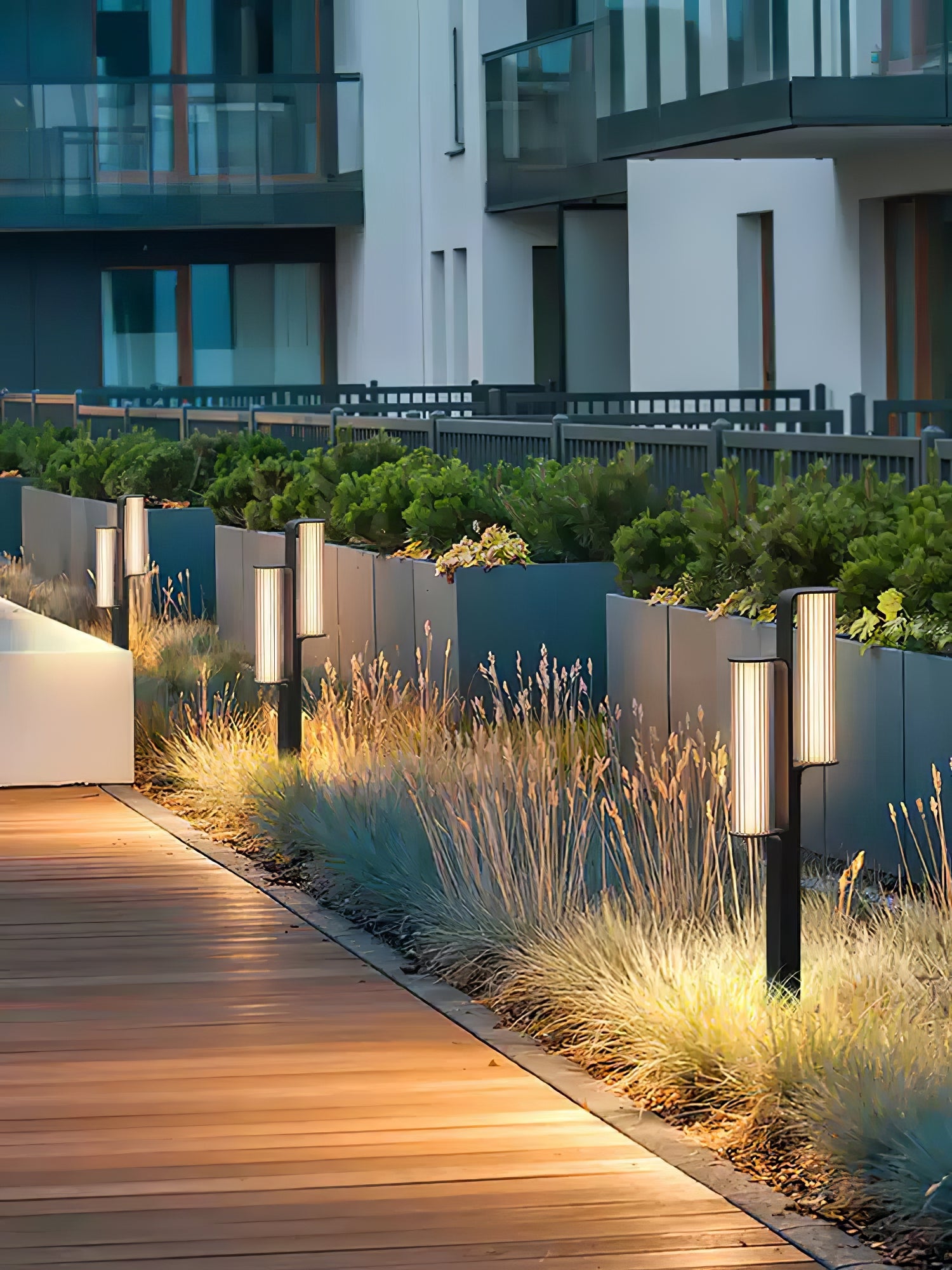 Modern Outdoor Lamp - Outdoor Post Lamp Great for Gardens/Patios