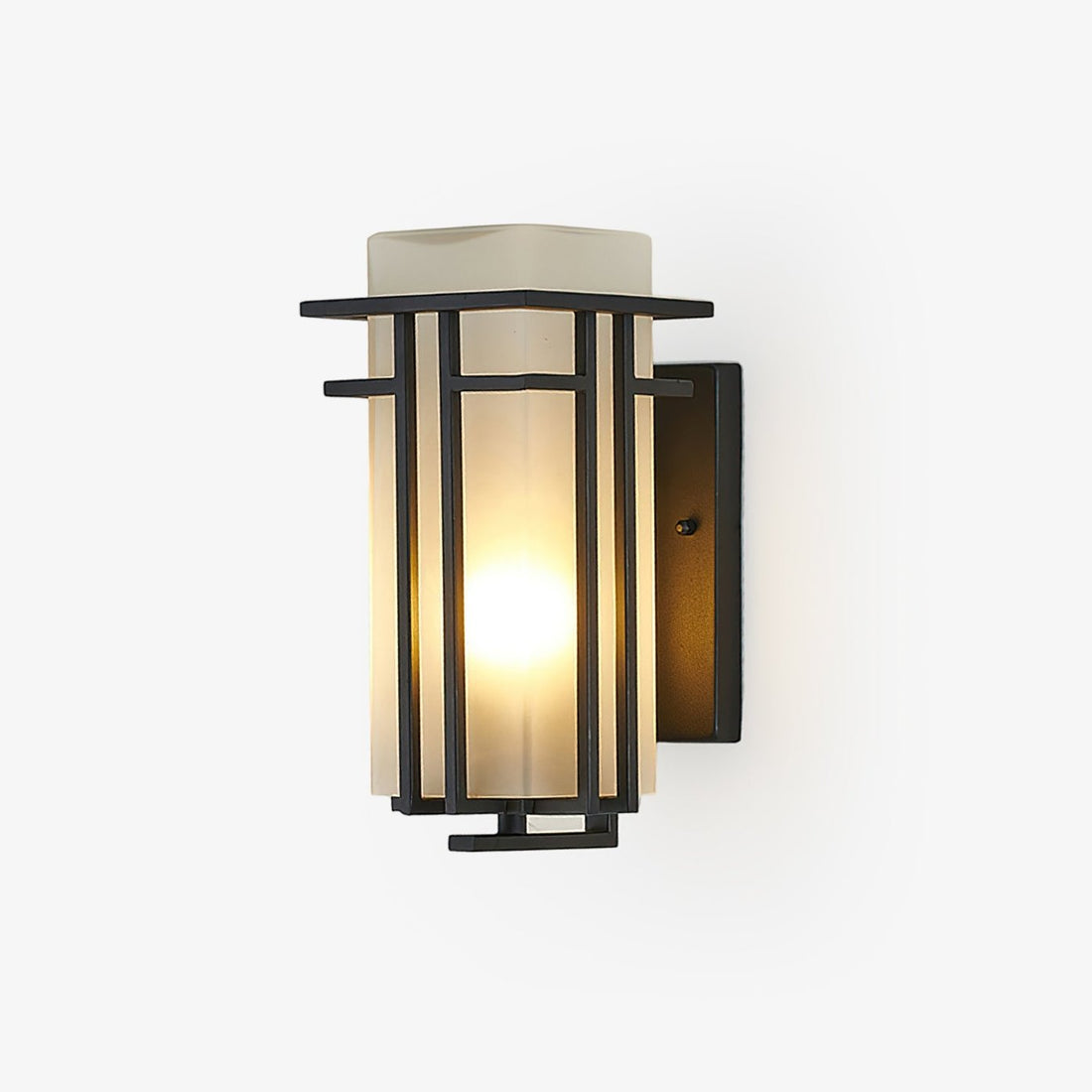 Außenwandlampe - Retro-Wandleuchte aus Eisen für die Beleuchtung von Vorder- und Hintertüren
