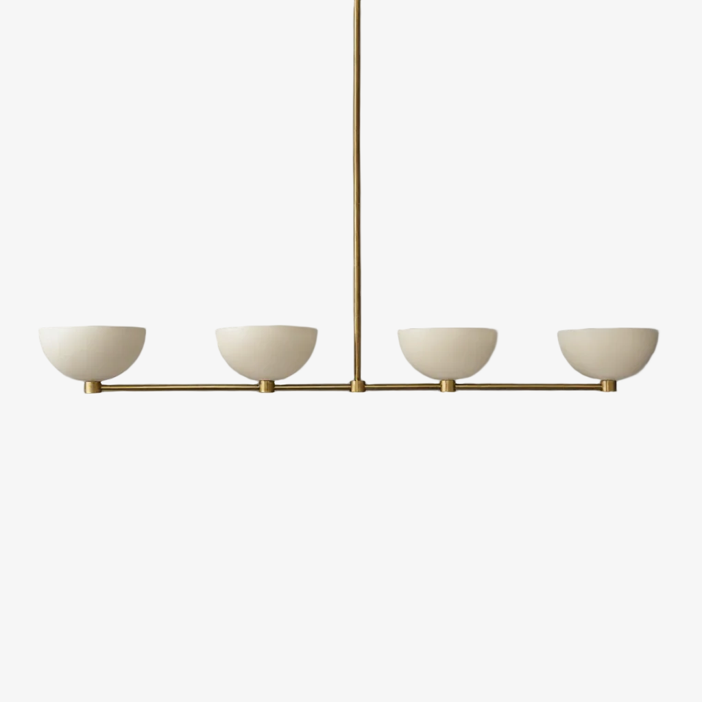 Metio Dome Elegant Chandelier Light - Decorative Ceiling Fixture for Home