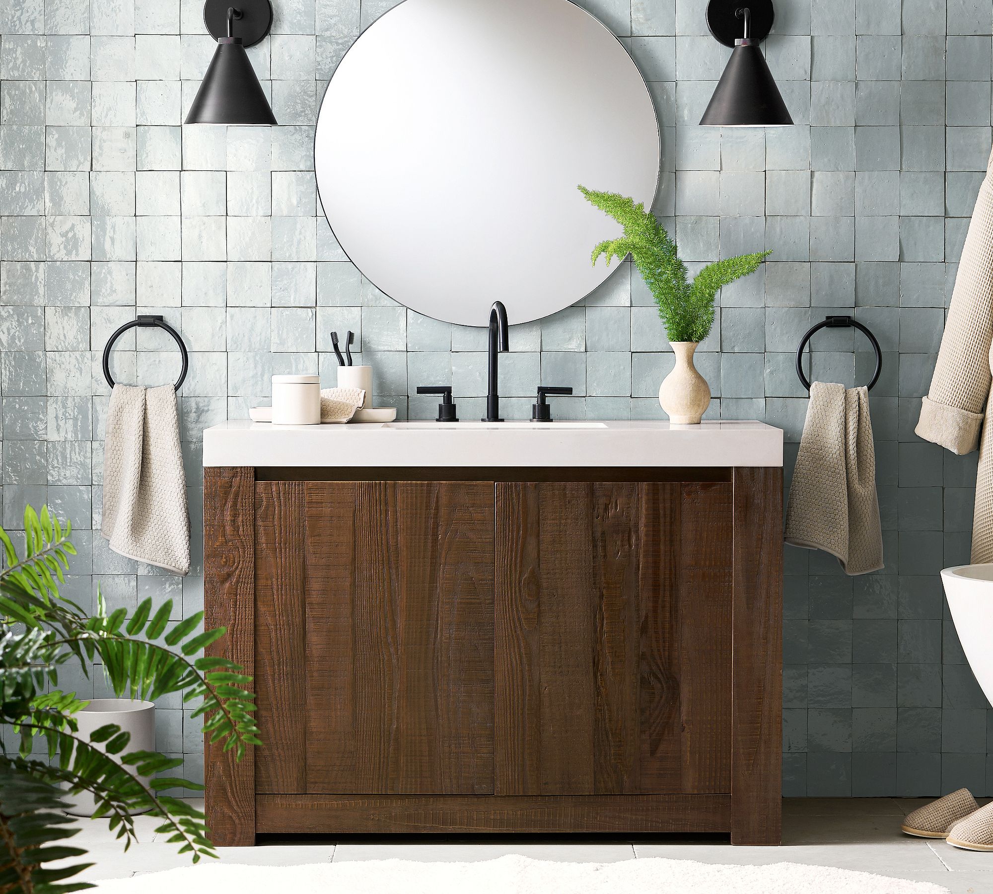 Korvi Metal Cone Wall Lamp - Classic Multi-Head Tapered Wall Sconce