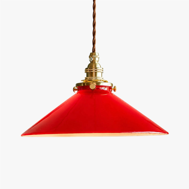 Vintage Glass Pendant Lamp for Kitchen