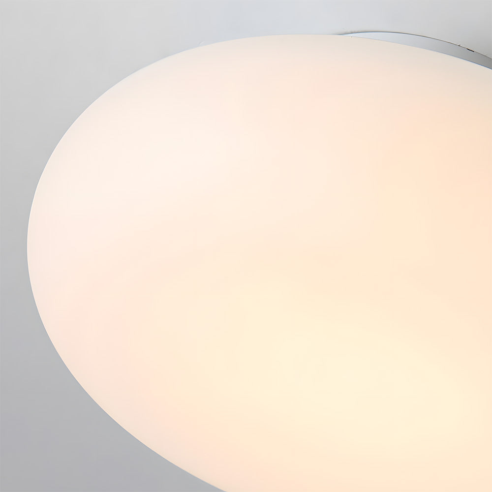 Modern Iron Ceiling Light - Round lampshade Fixture for Bedroom