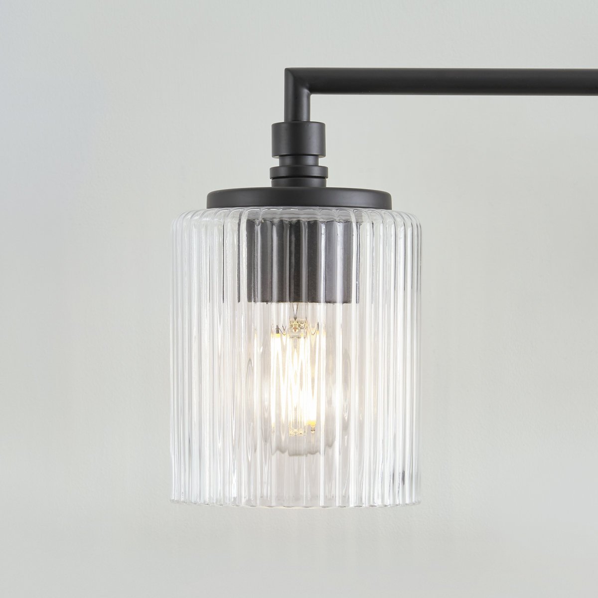 Lirra 3-Light Vanity Light Dimmable Glass Metal - Modern Design for Bathroom and Bedroom