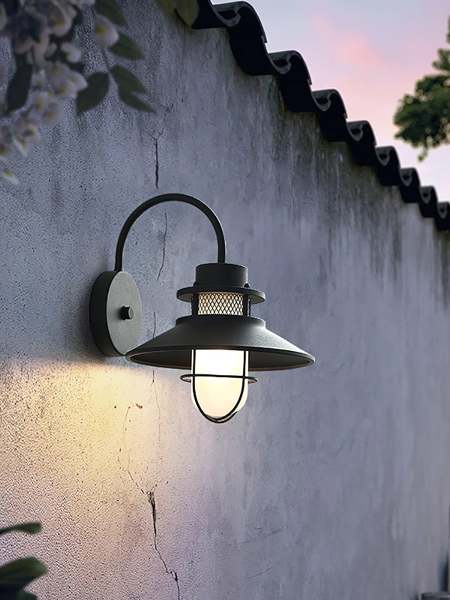 Outdoor Wall Lamp - Industrial Decor Wall Lamp Great for Patio/Porch