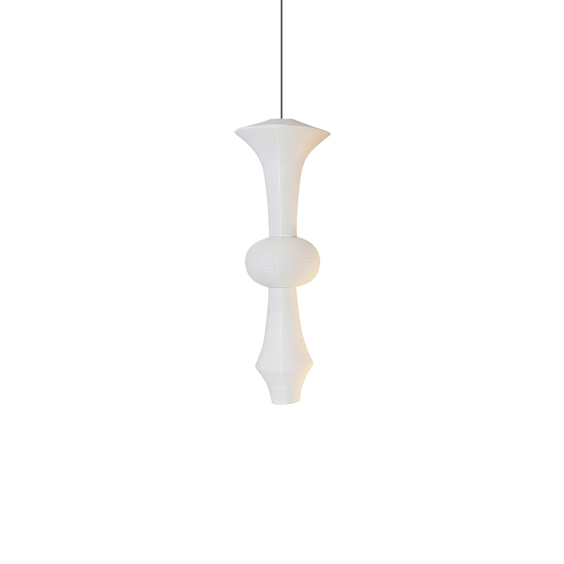 Washi-Papier-Pendelleuchte – Japanische handgefertigte Lampe für das Wohnzimmer