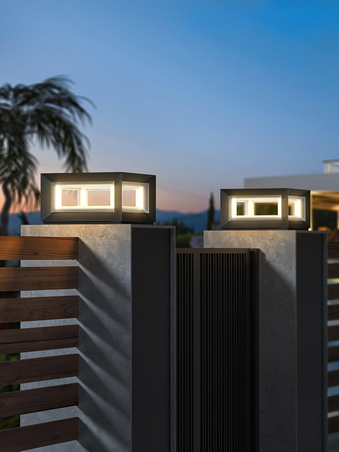 Outdoor Post Light - Waterproof LED Lamp for Garden, Patio & Pathway