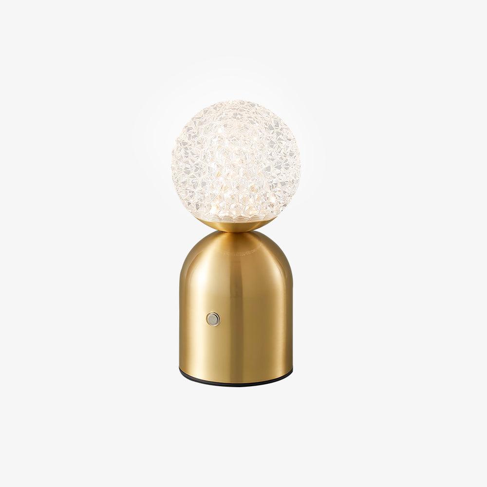 Battery Table Lamp - Modern Acrylic Lampshade Light for Bedroom