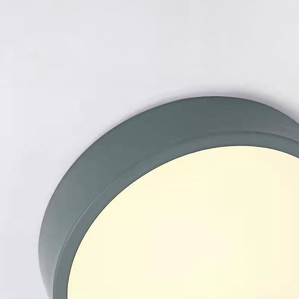 Disc Branch Wood Ceiling Lamp - LED Bedroom Fixture with Modern Design