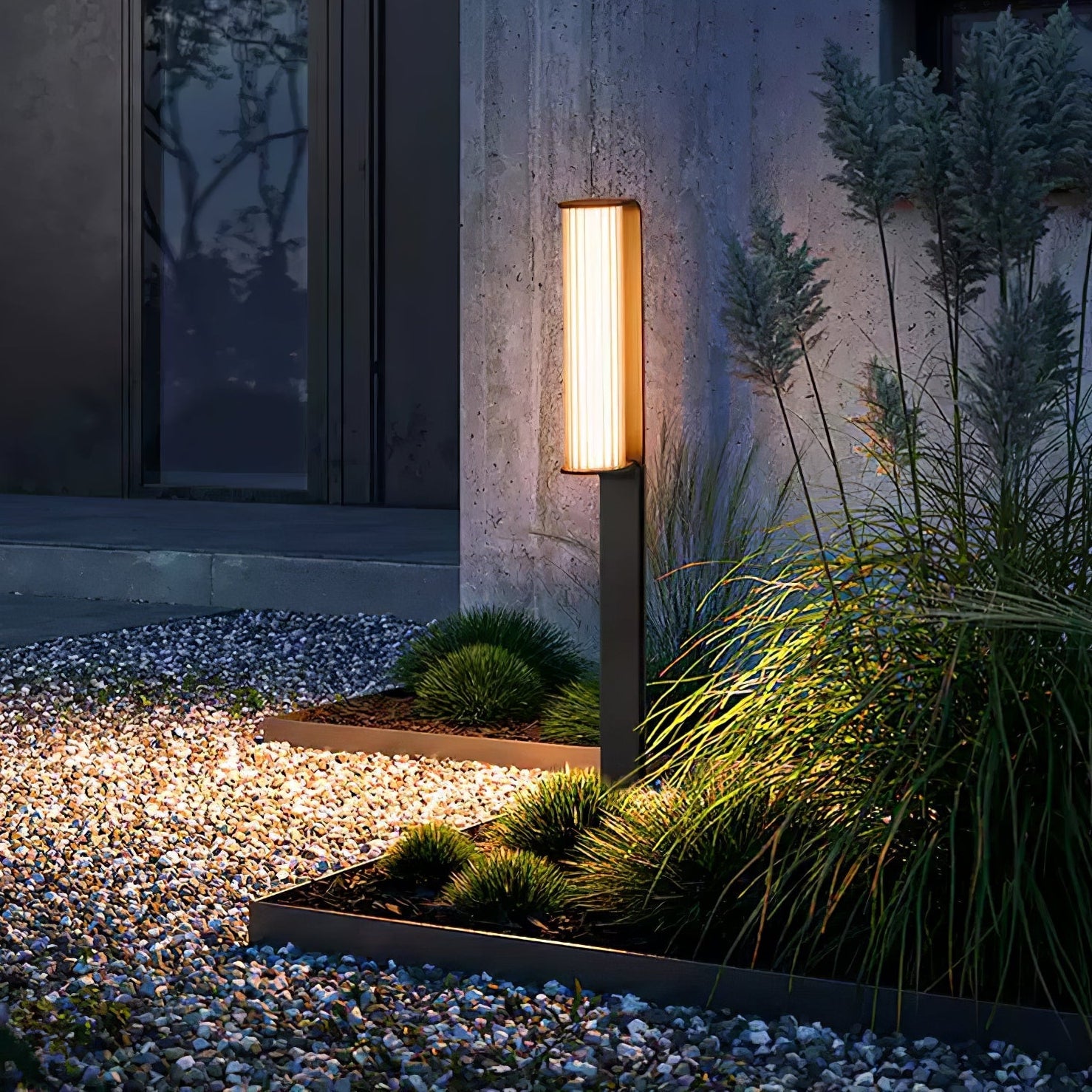 Modern Outdoor Lamp - Outdoor Post Lamp Great for Gardens/Patios