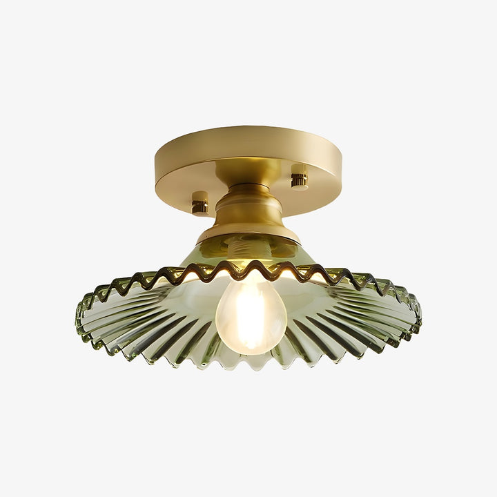 Petalyn Decorative Ceiling Light – Vintage Petal Style for Hallways N60