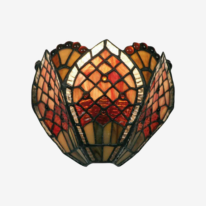 TF Orsino Vintage Art Glass Wall Light - Decorative Art Nouveau Wall Lamp for Entryway