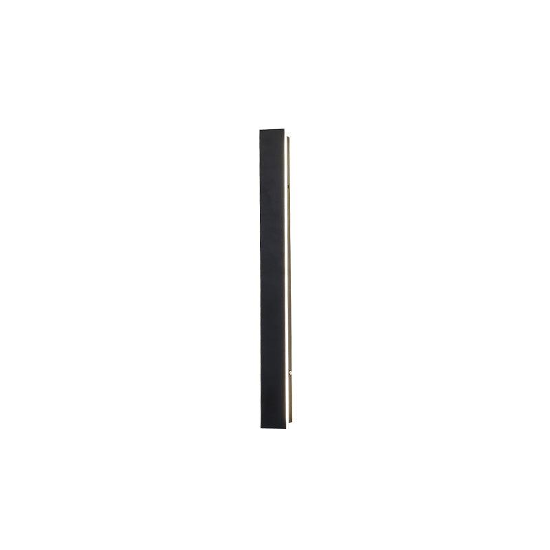 Long Strip Solar Outdoor Wall Sconce - LED Light for Front Porch