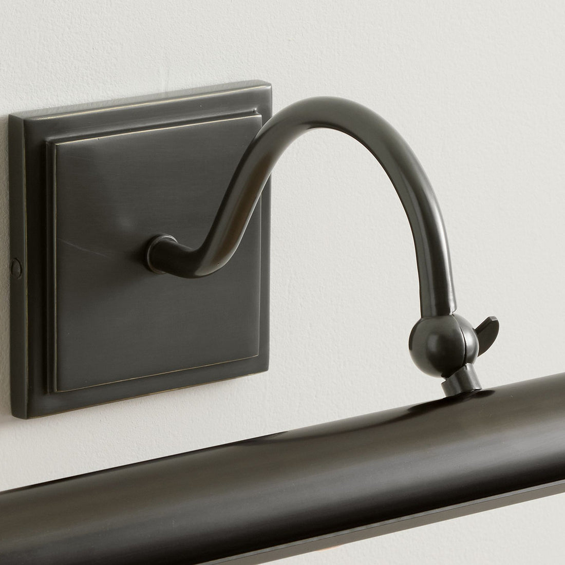 Aurix Picture Light Sconce with Adjustable Metal Frame for Artwork and Gallery Spaces