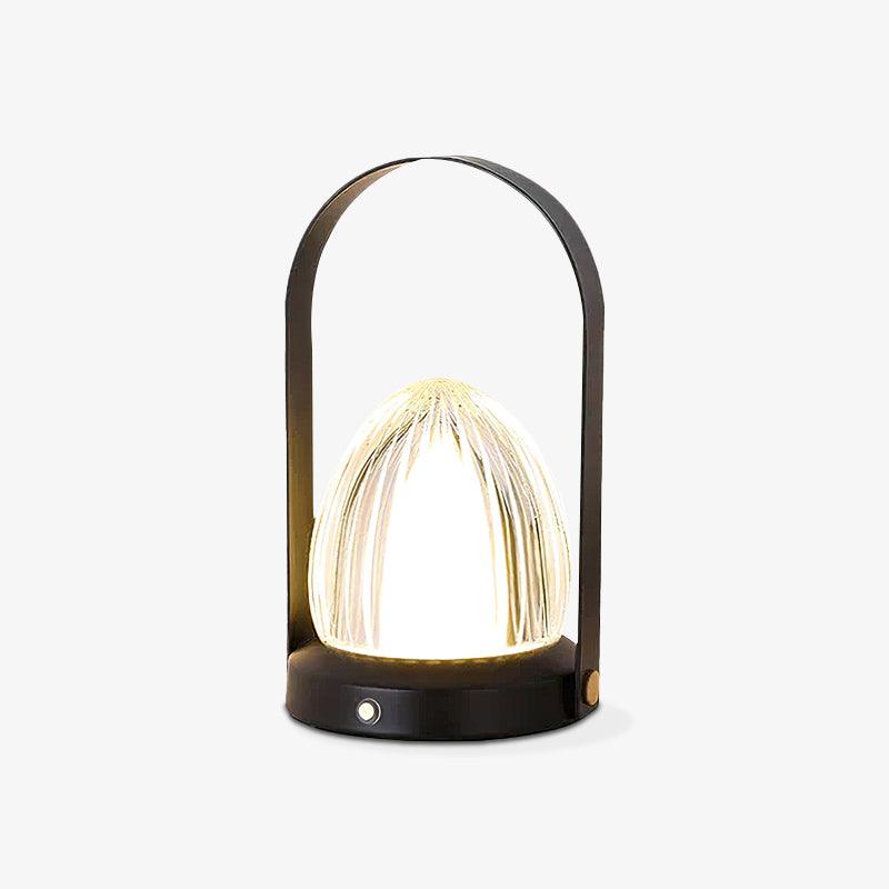 Wiederaufladbare Tischlampe – Tragbares dimmbares Licht fürs Schlafzimmer