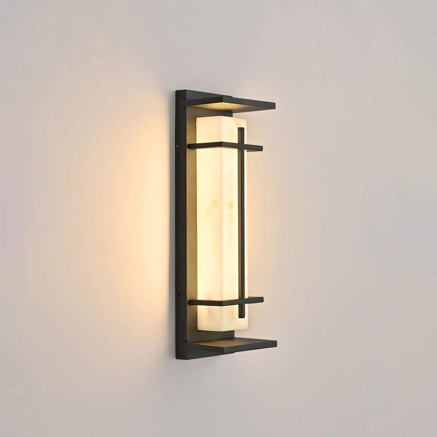 Square Outdoor Wall Light - Waterproof LED Lamp for Garden & Patio
