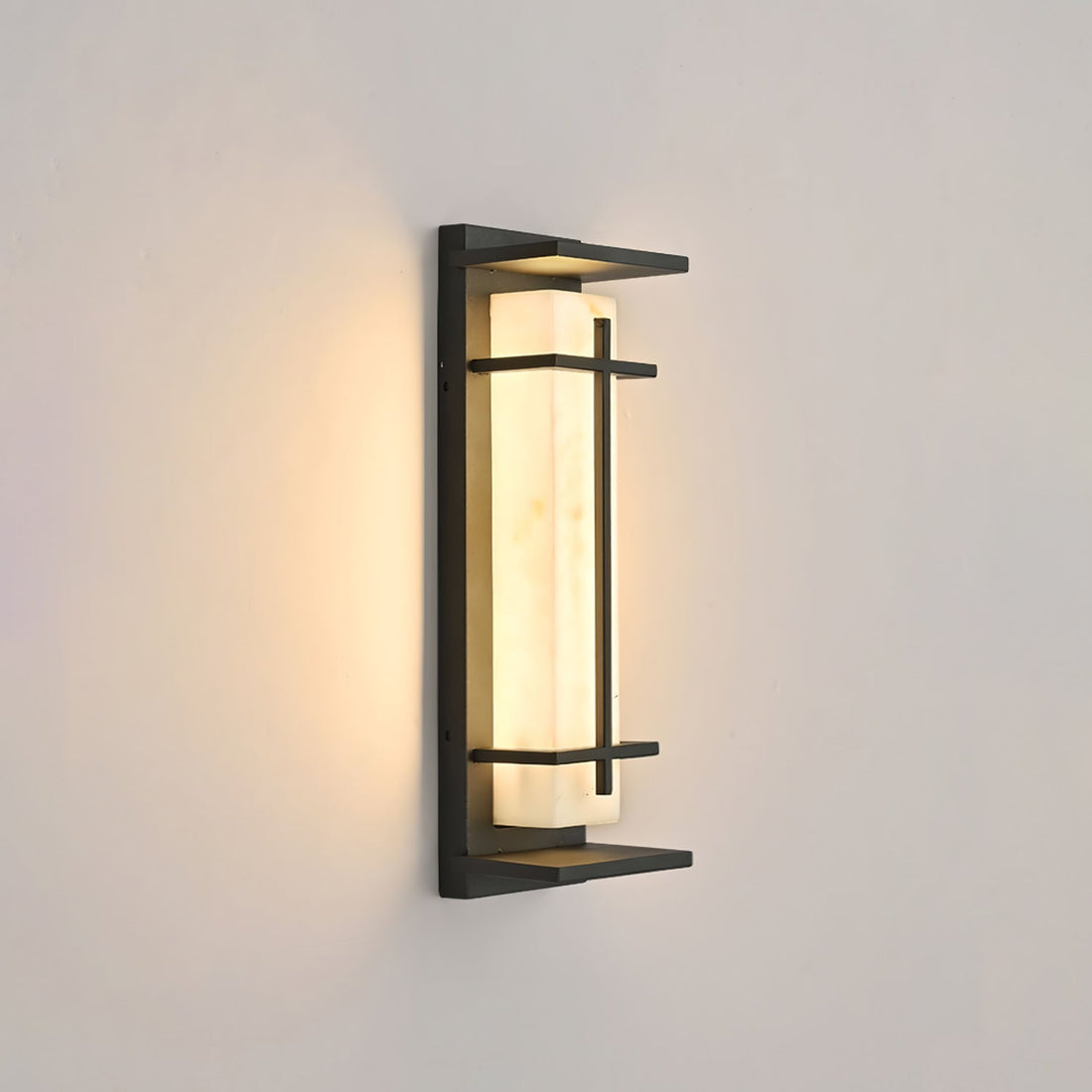 Quadratische Außenwandleuchte - Wasserdichte LED-Lampe für Garten &amp; Terrasse