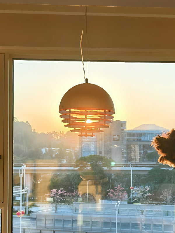 Bauhaus Sunset Pendelleuchte - Moderne Designer-Ambientelampe fürs Wohnzimmer