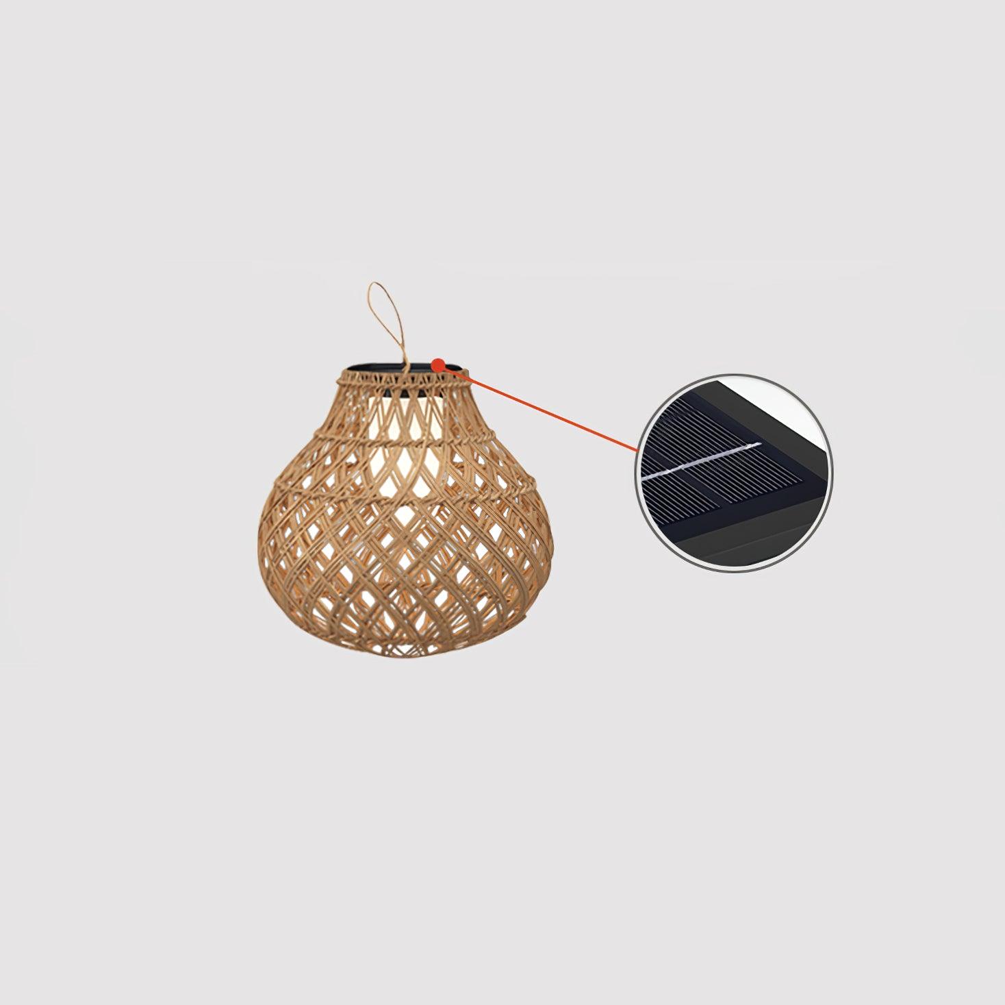 Woven Sphere Lantern Outdoor Lamp - Solar Outdoor Lamp Great