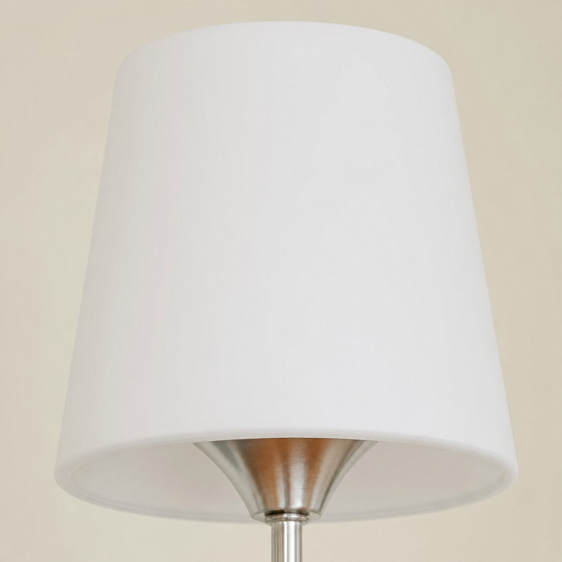 French Vintage Fabric Shade Chandelier