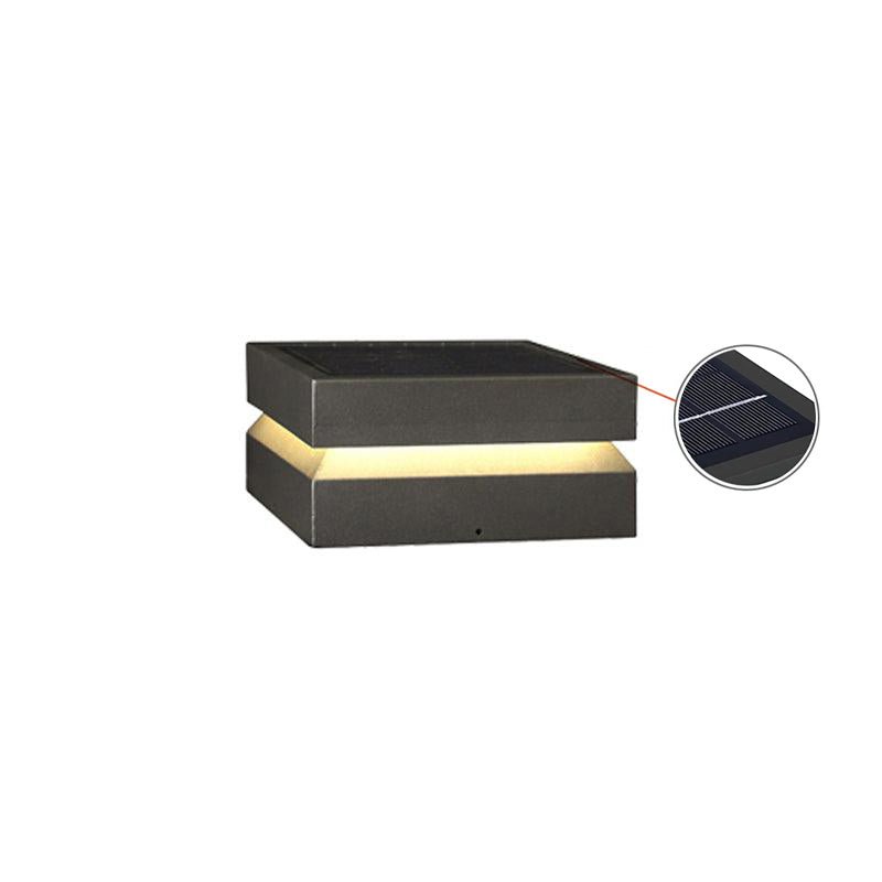 Square Post Outdoor Light - Waterproof Garden Lamp for Pathway