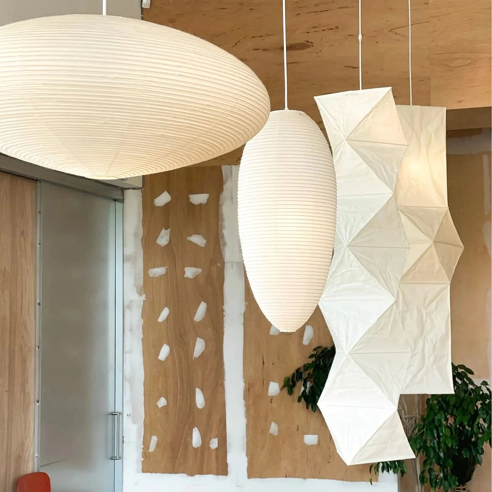 Mulberry Washi Pendelleuchte – Sanftes handgefertigtes Licht für warmes Wohndekor