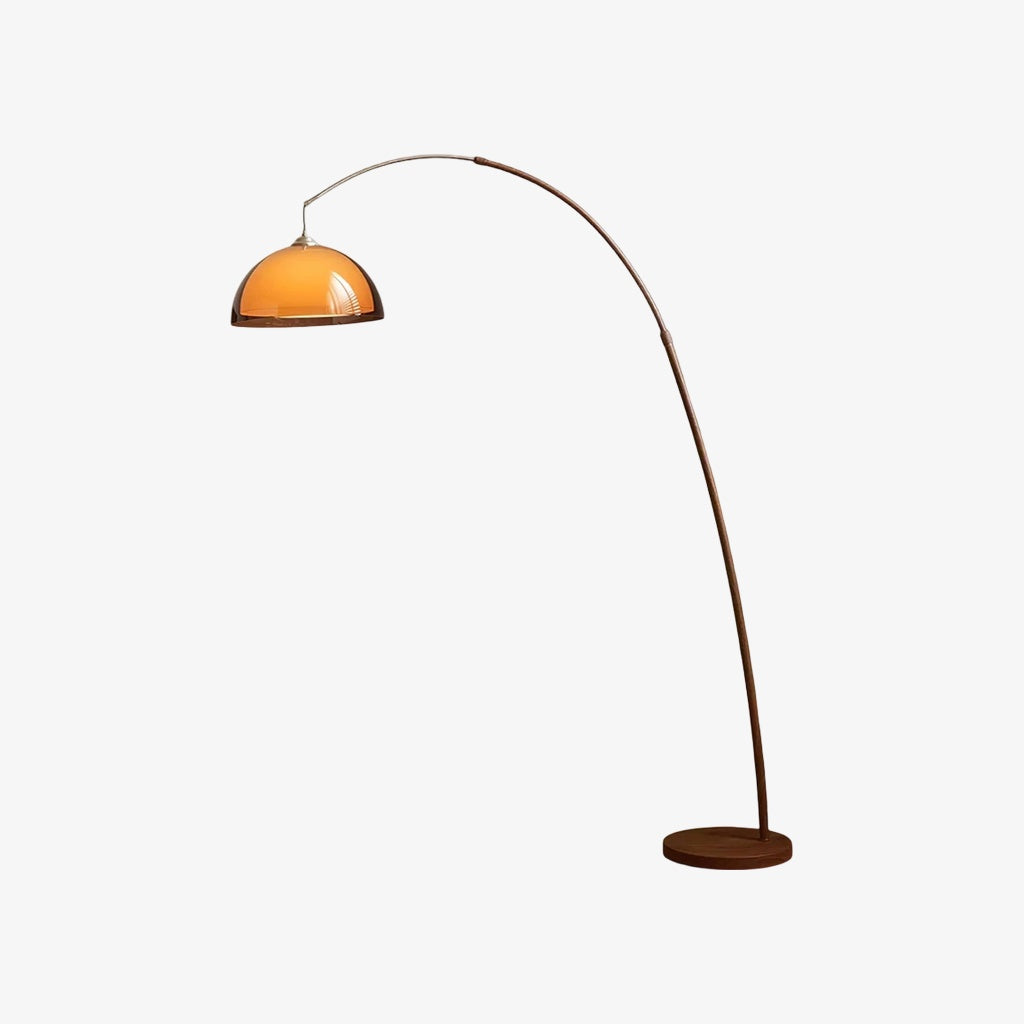 Afterglow Modern Statement Floor Lamp – Clean Line Standing Light for Bedroom Setting