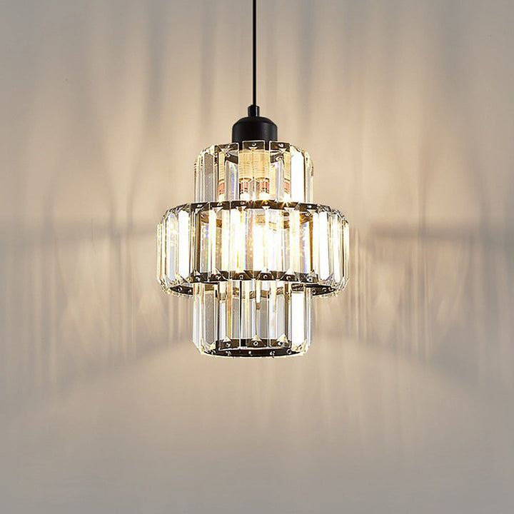 Luxury Pendant Light – Glass Gold Fixture for Elegant Home Interiors