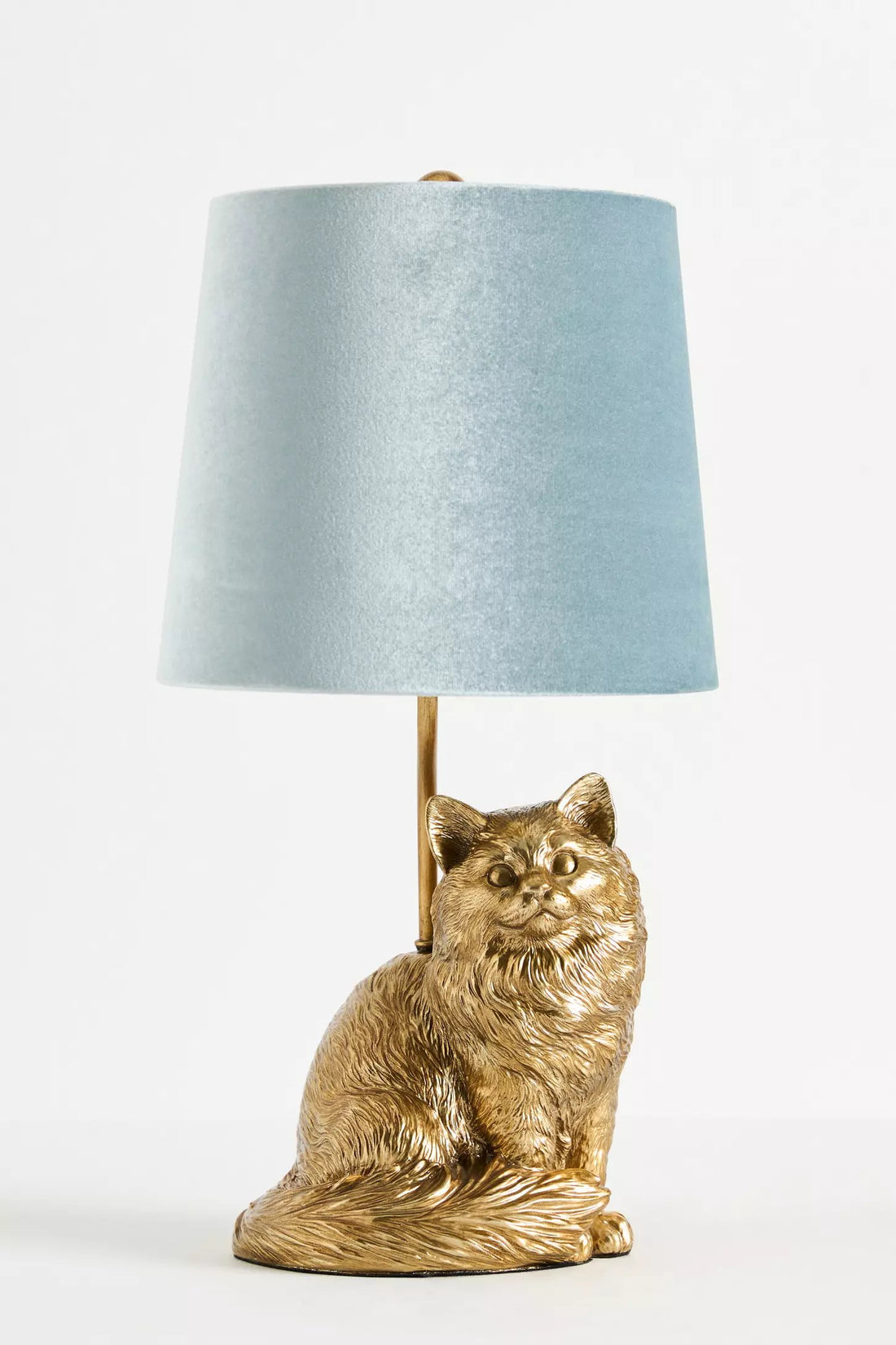 Pawdia Unique Table Lamp - Decorative Fabric Animal Bedside Lamp