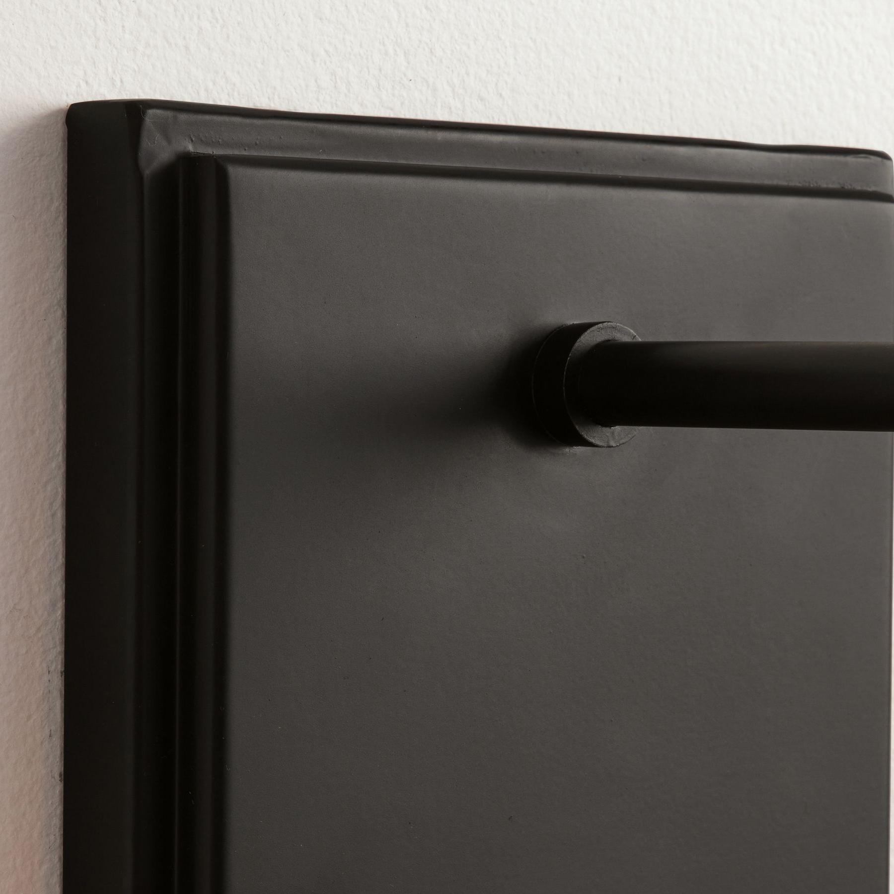 Ferrix Iron Outdoor Wall Lamp - Industrial Rectangular Glass Sconce