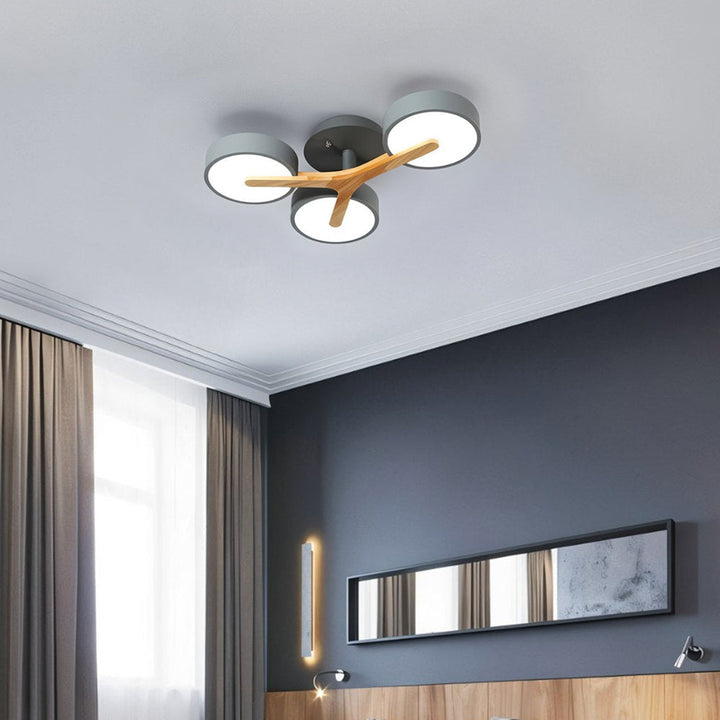 Contemporary Luxurious Ceiling Light - Acrylic Fixture for Living Room