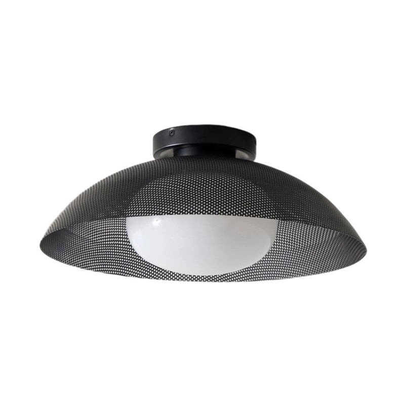 Elorina Flush Mount Glass/Metal Ceiling Light - A Stylish Fixture for Modern Spaces