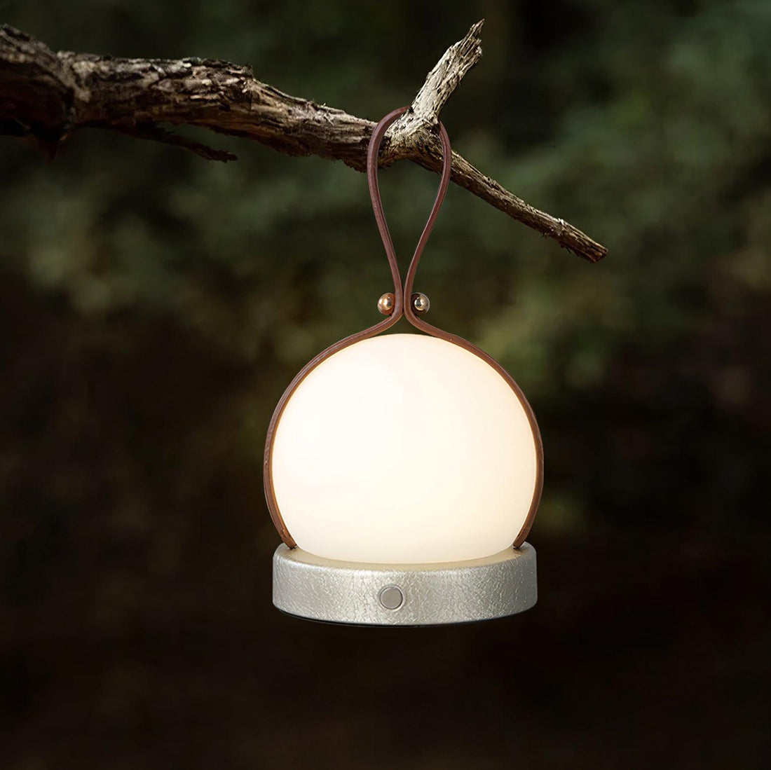 Lantern Indoor Table Lamp - Built-in Battery Modern Iron Lighting