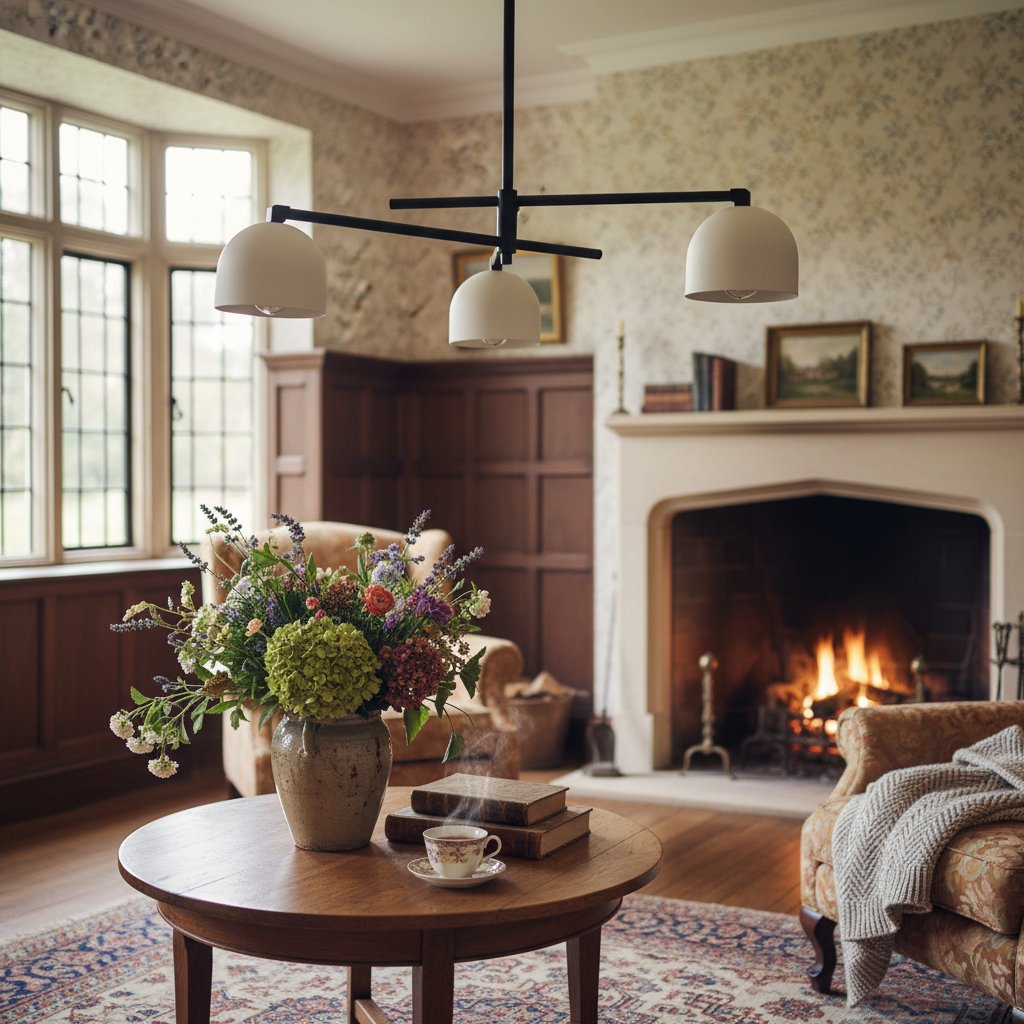 Stilvoller Deckenleuchter Metio Dome – zeitloser Akzent für die Wohnraumbeleuchtung