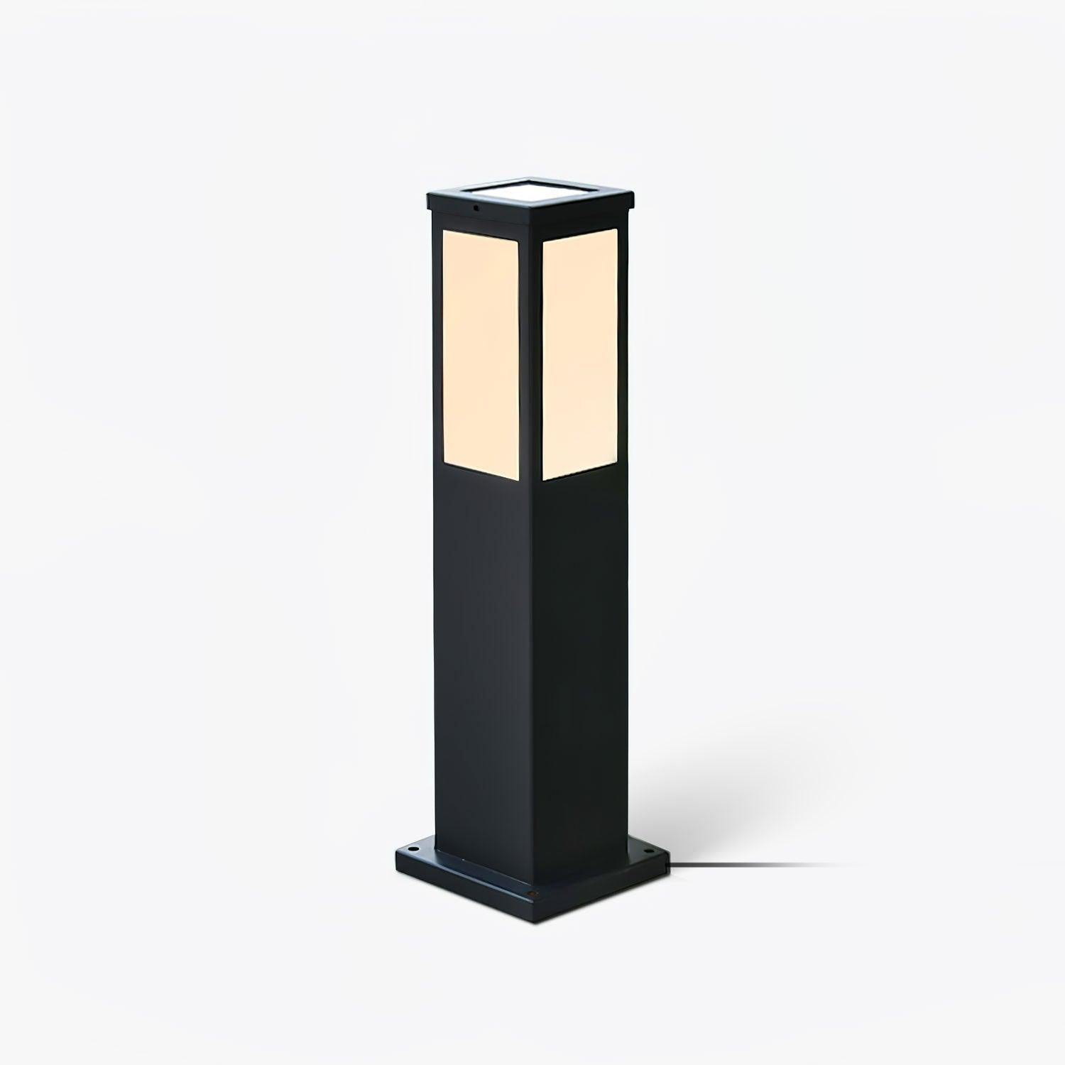 Cylindrical Bollard Light - Modern Aluminum Lamp for Garden & Pathway