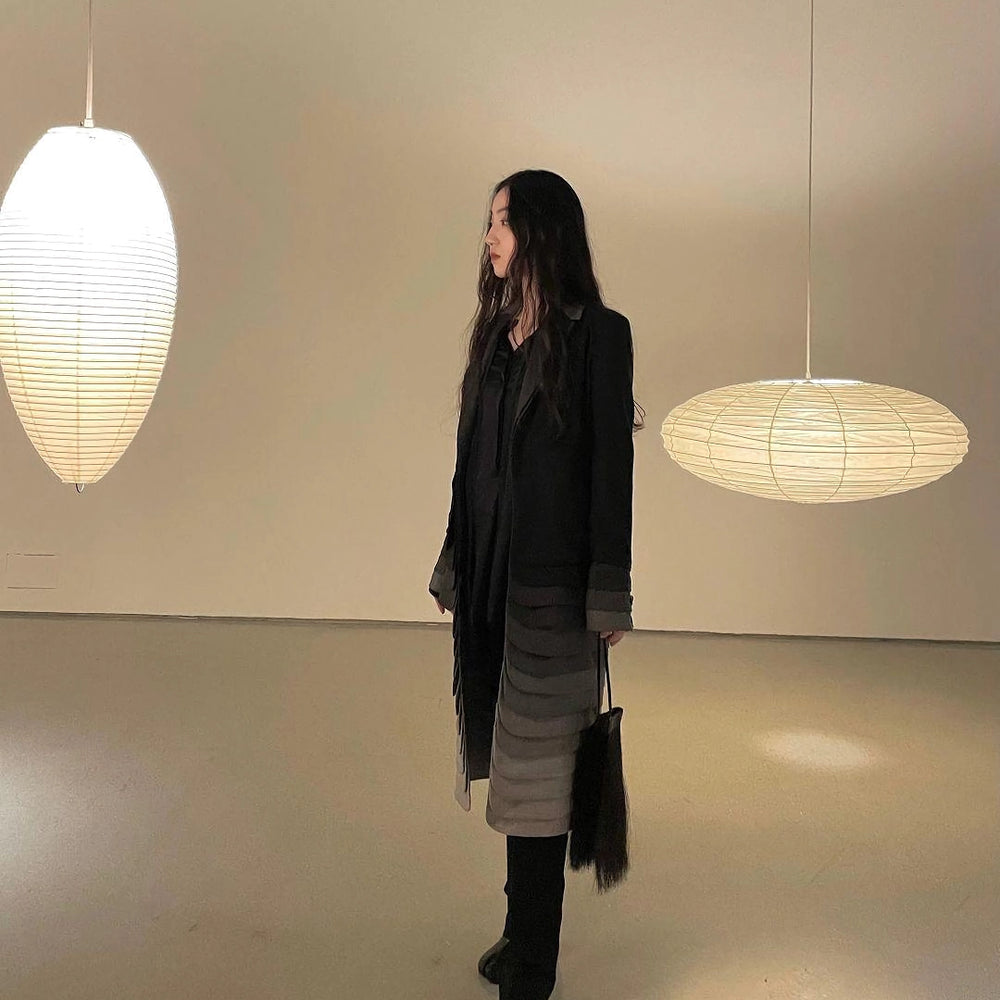 Mulberry Paper Plug-In Pendant Light