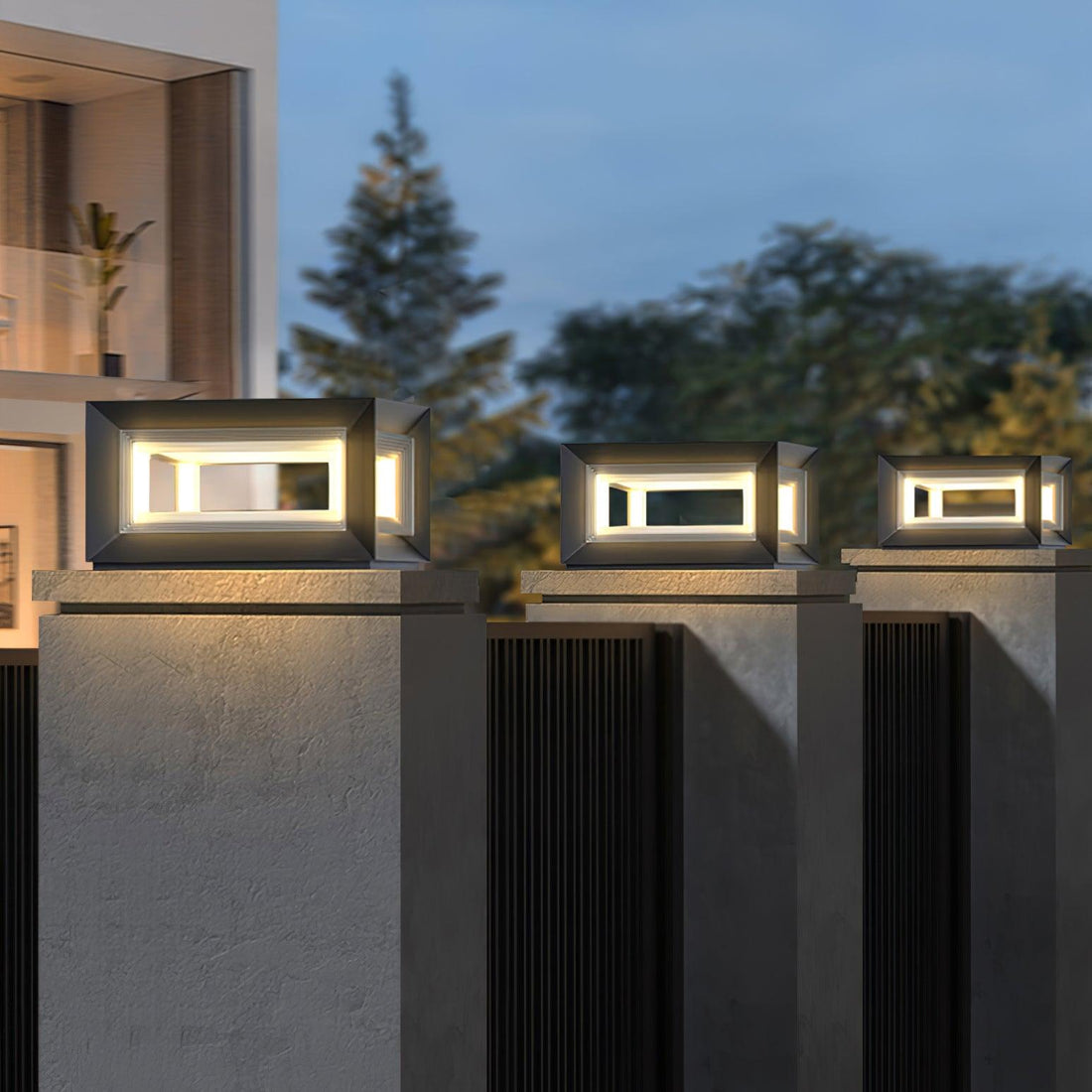 Outdoor Post Light - Waterproof LED Lamp for Garden, Patio & Pathway