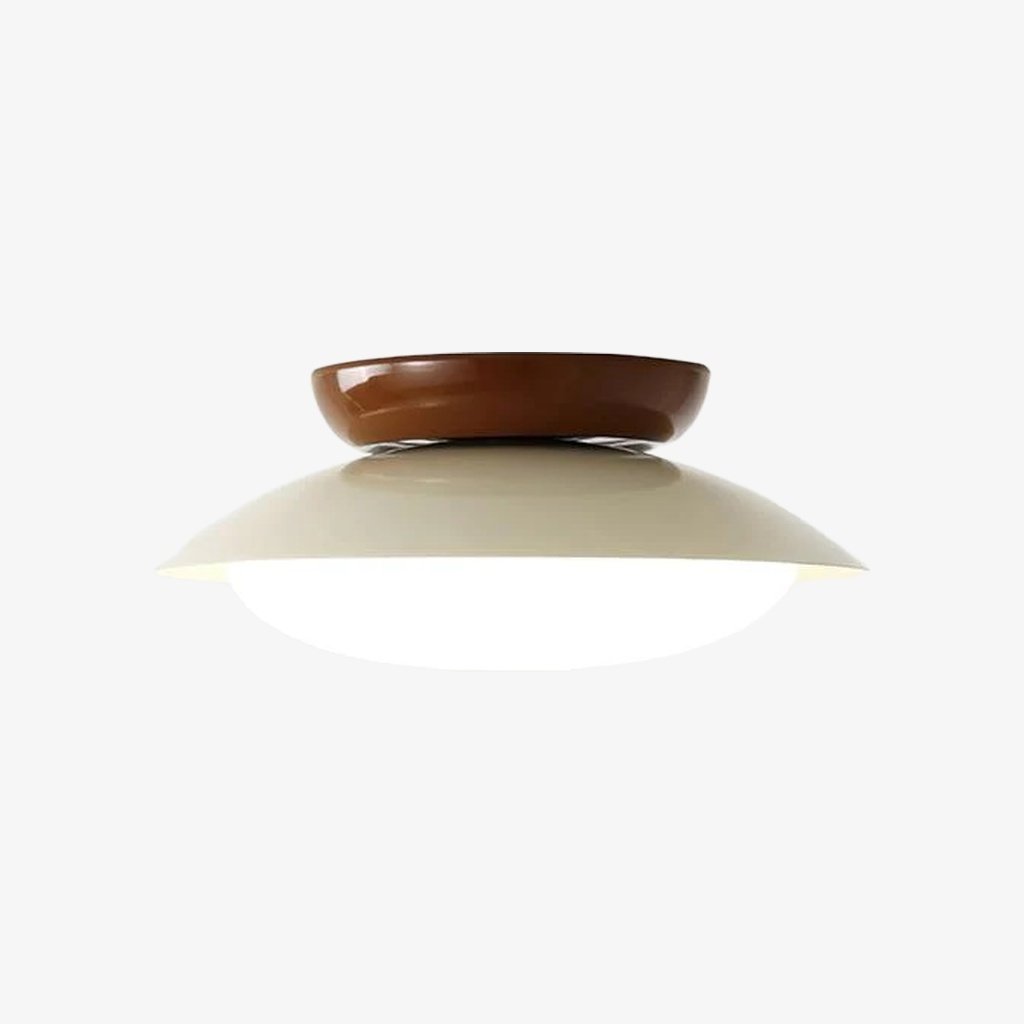 Heliora Modern Dome Ceiling Light – Minimalist Retro Style for Living Spaces
