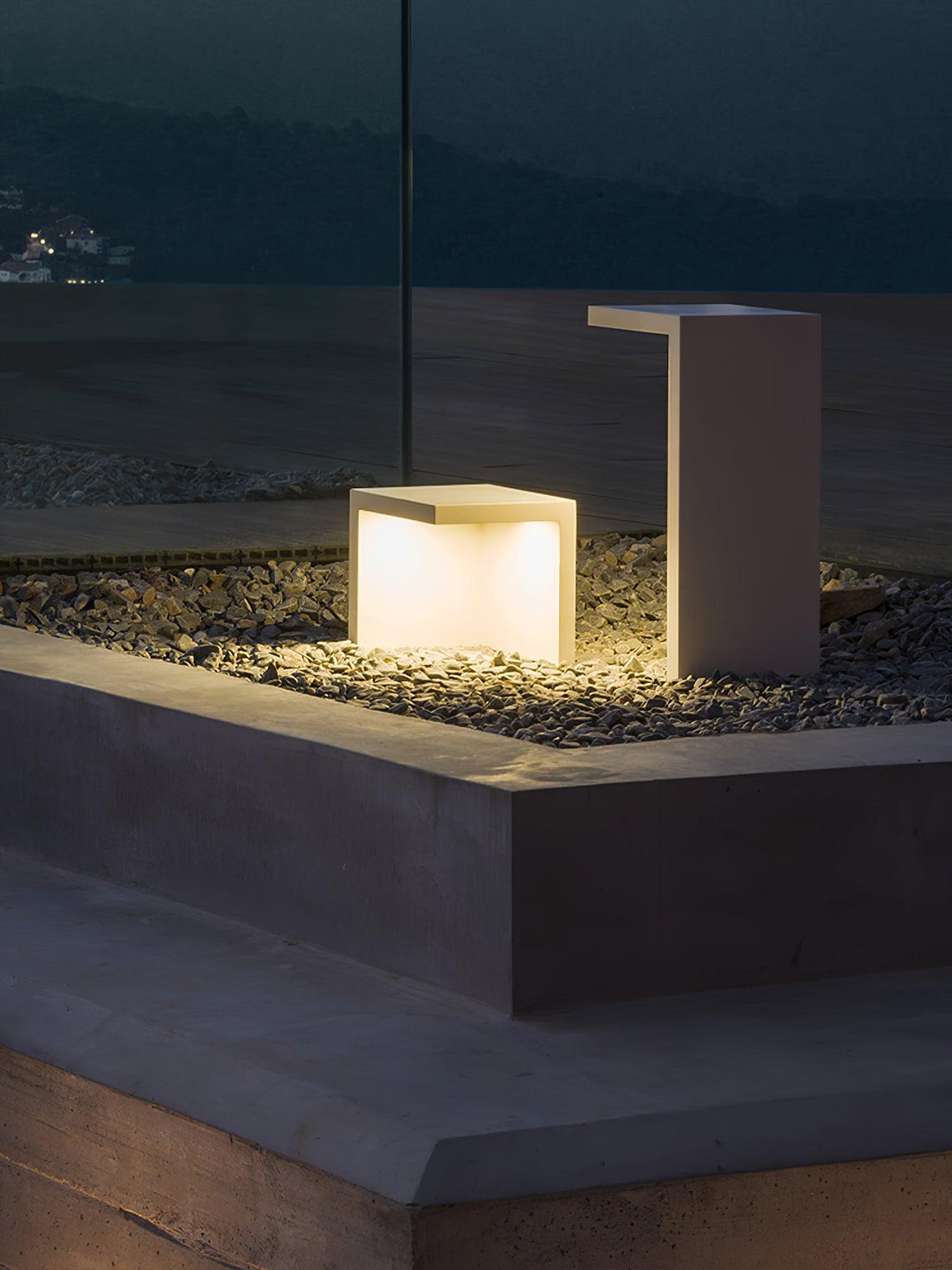 Robuste Außenleuchte für Schreibtischstühle – wasserdichte Leuchte für den Terrassengarten