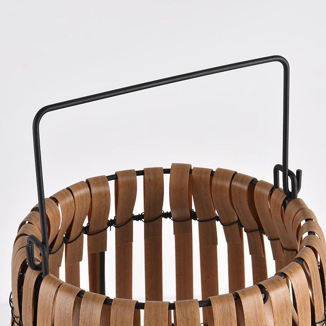 Tropic Braid Outdoor Lamp - Faux-Rattan Metal Waterproof