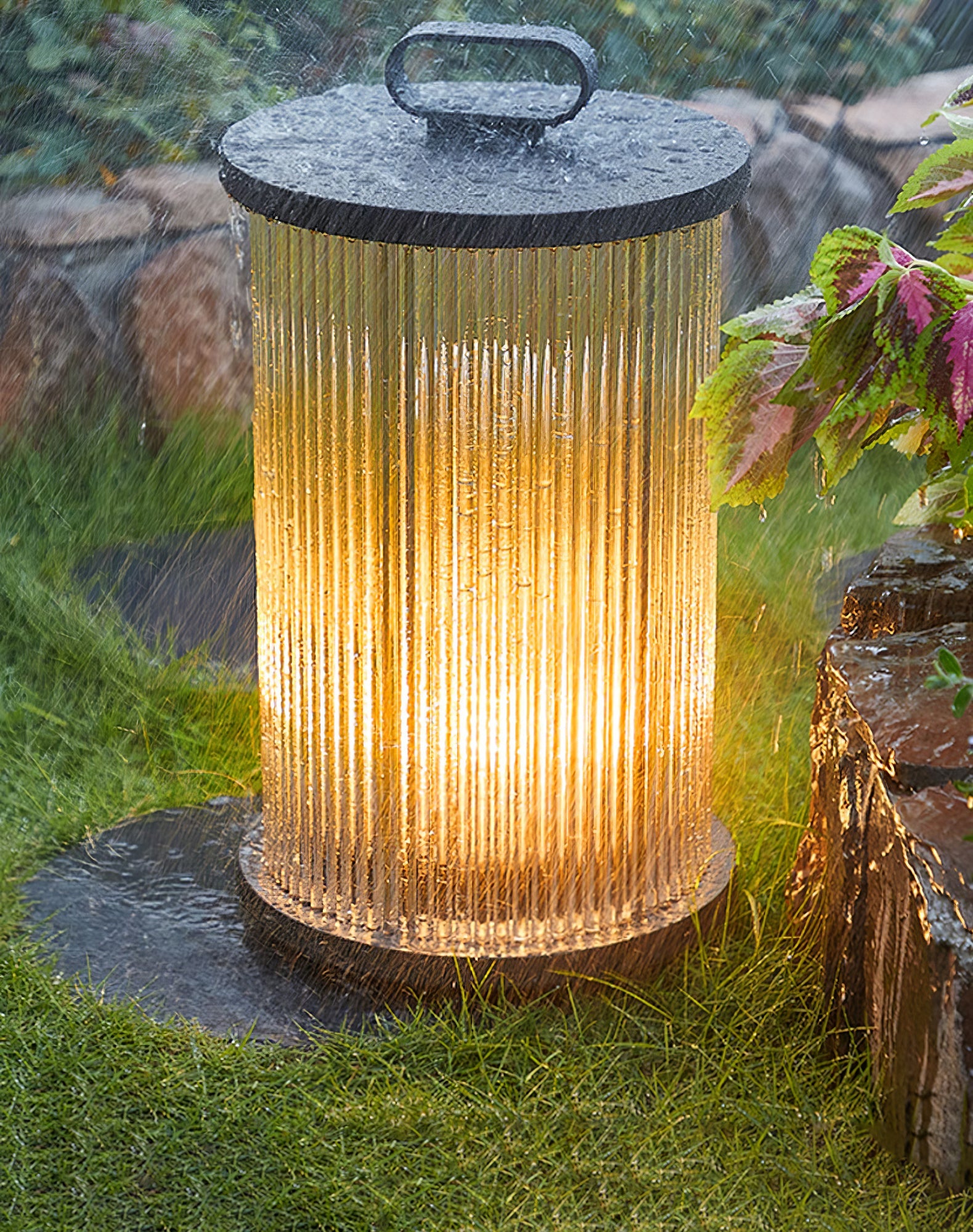 Lantern Garden Outdoor Light - Garden Outdoor Lamp Ideal for Walkways