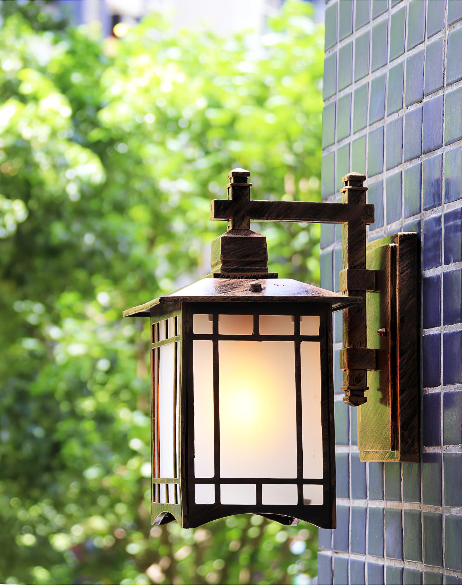 House Outdoor Wall Light - Modern LED Lamp for Garden & Patio