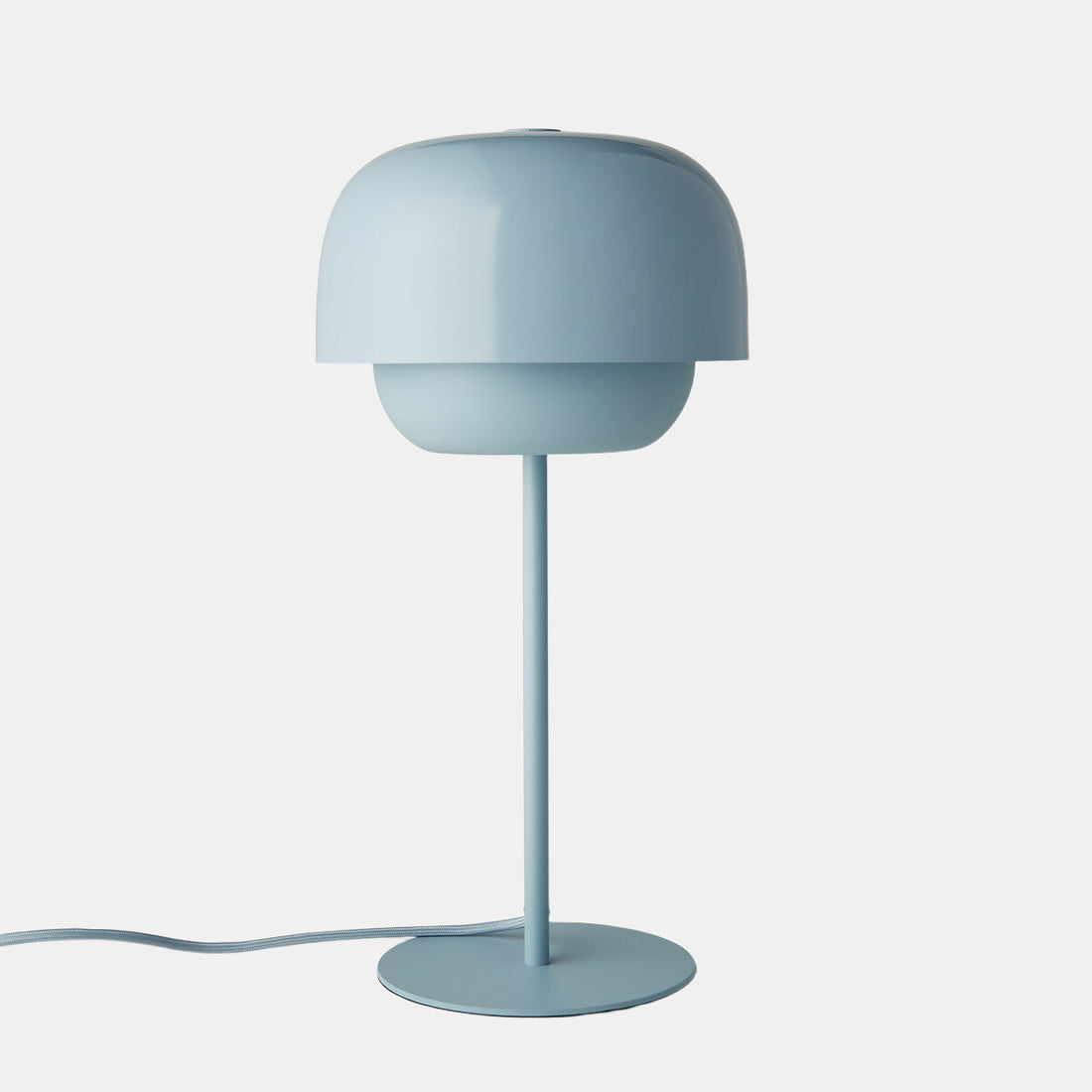 Clinco Contemporary Metal Table Lamp- Retro-Inspired Dome Design