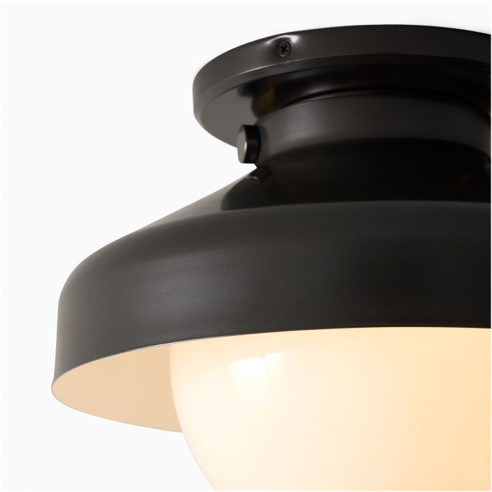 Hanton Metal Flush Mount Light - Modern Ceiling Lamp for Living Room