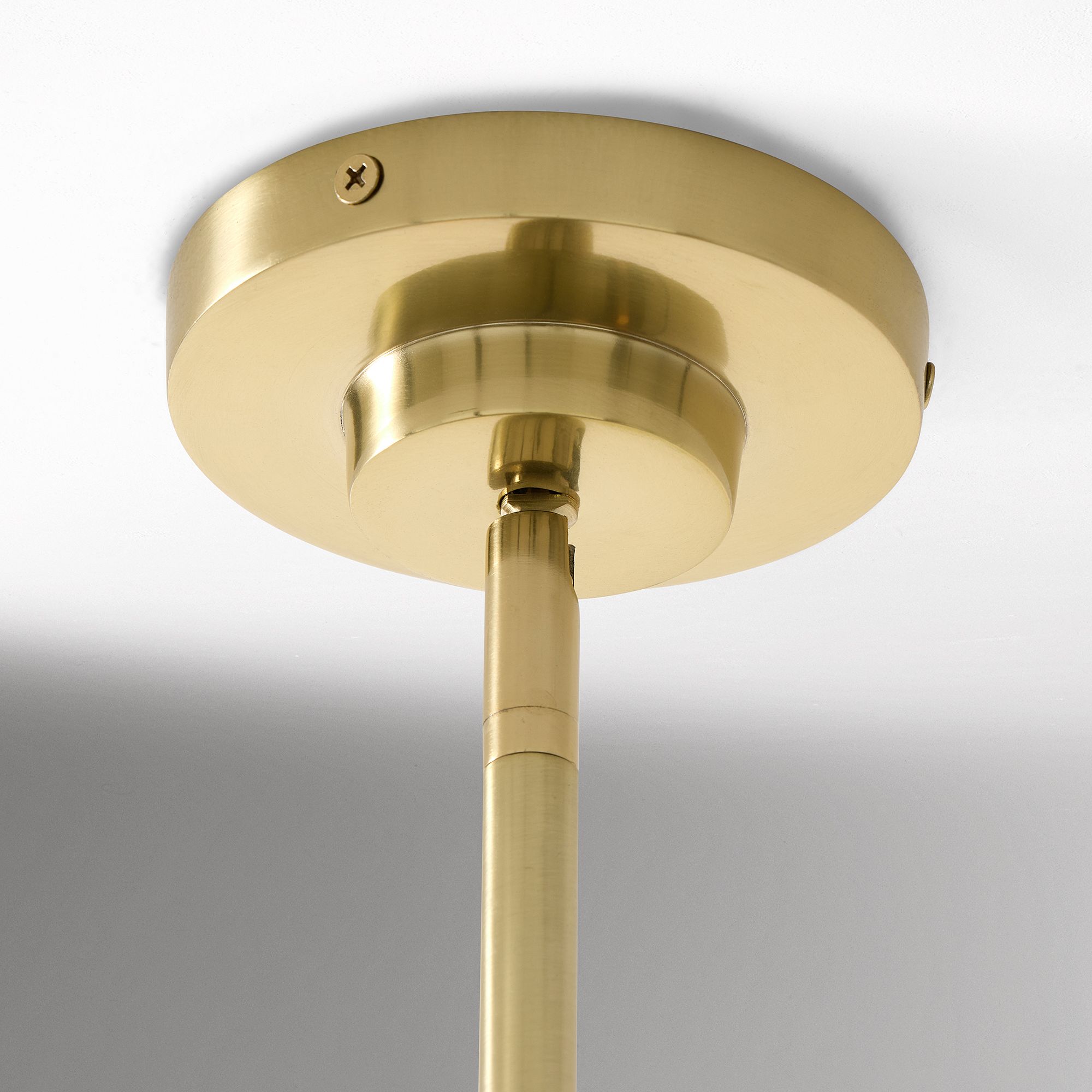 Galvia Adjustable Metal Chandelier  - 6-Light Champagne Bronze Design