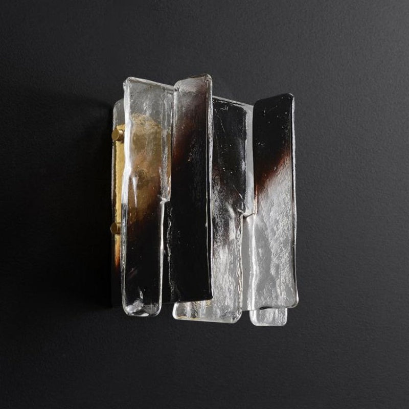Lumiridge Modern Wall Light – Minimalist Design Metal Glass Fixture for Living Room