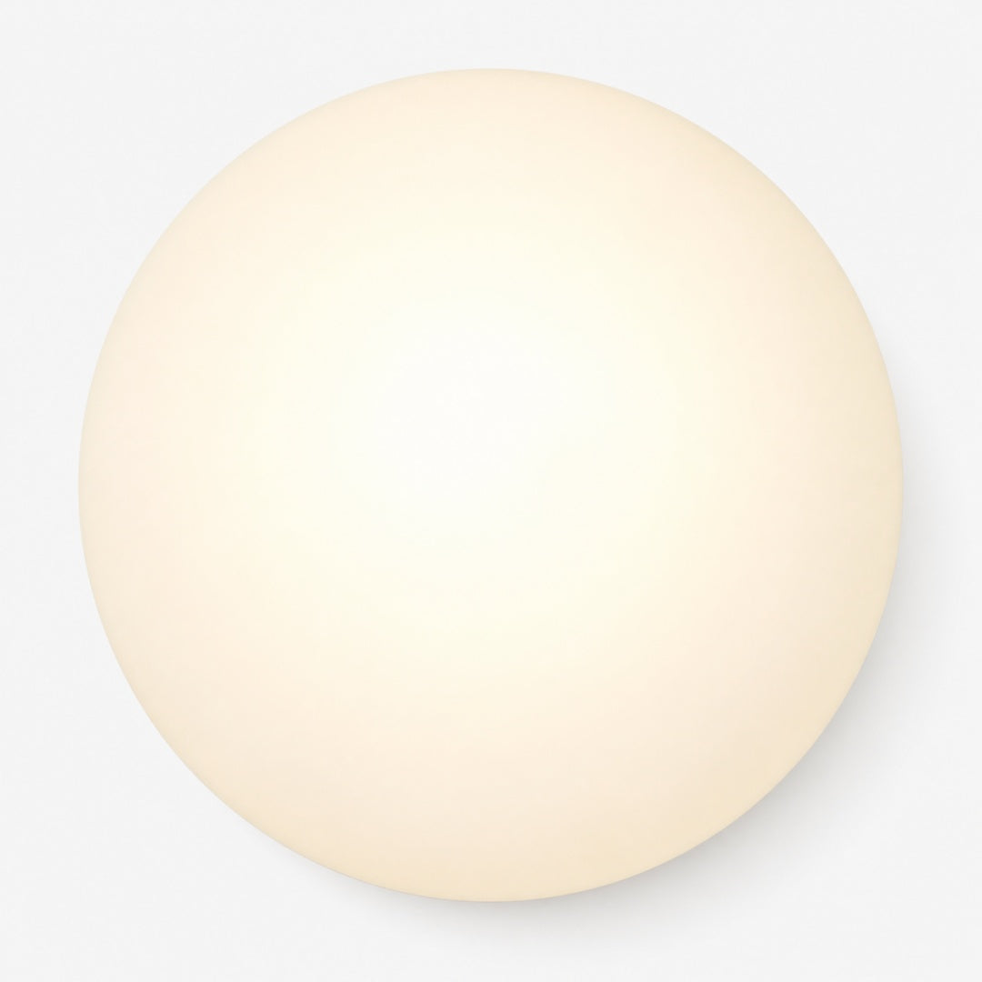 Gold Milk Glass Vanity Light