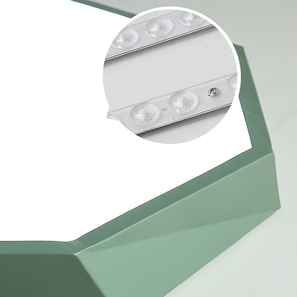 Modern LED Ceiling Light - Bedroom Ambient Lighting Energy Efficient