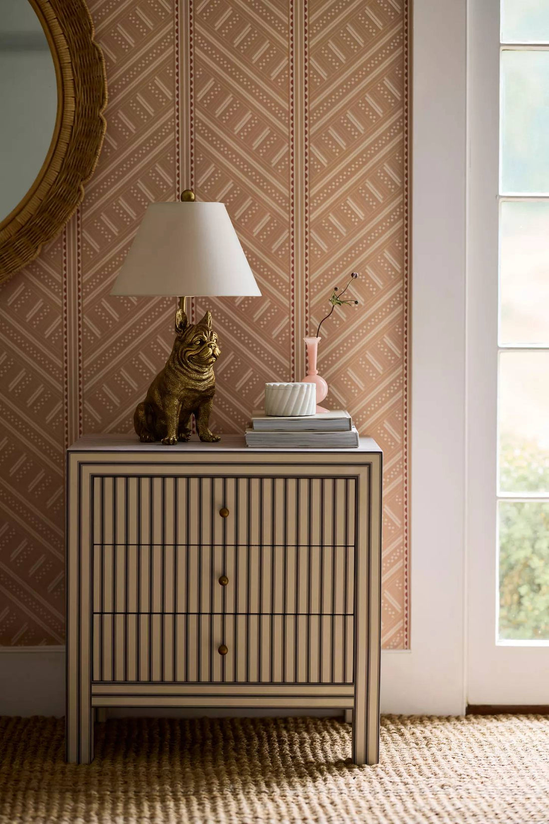 Pawdia Unique Table Lamp - Decorative Fabric Animal Bedside Lamp