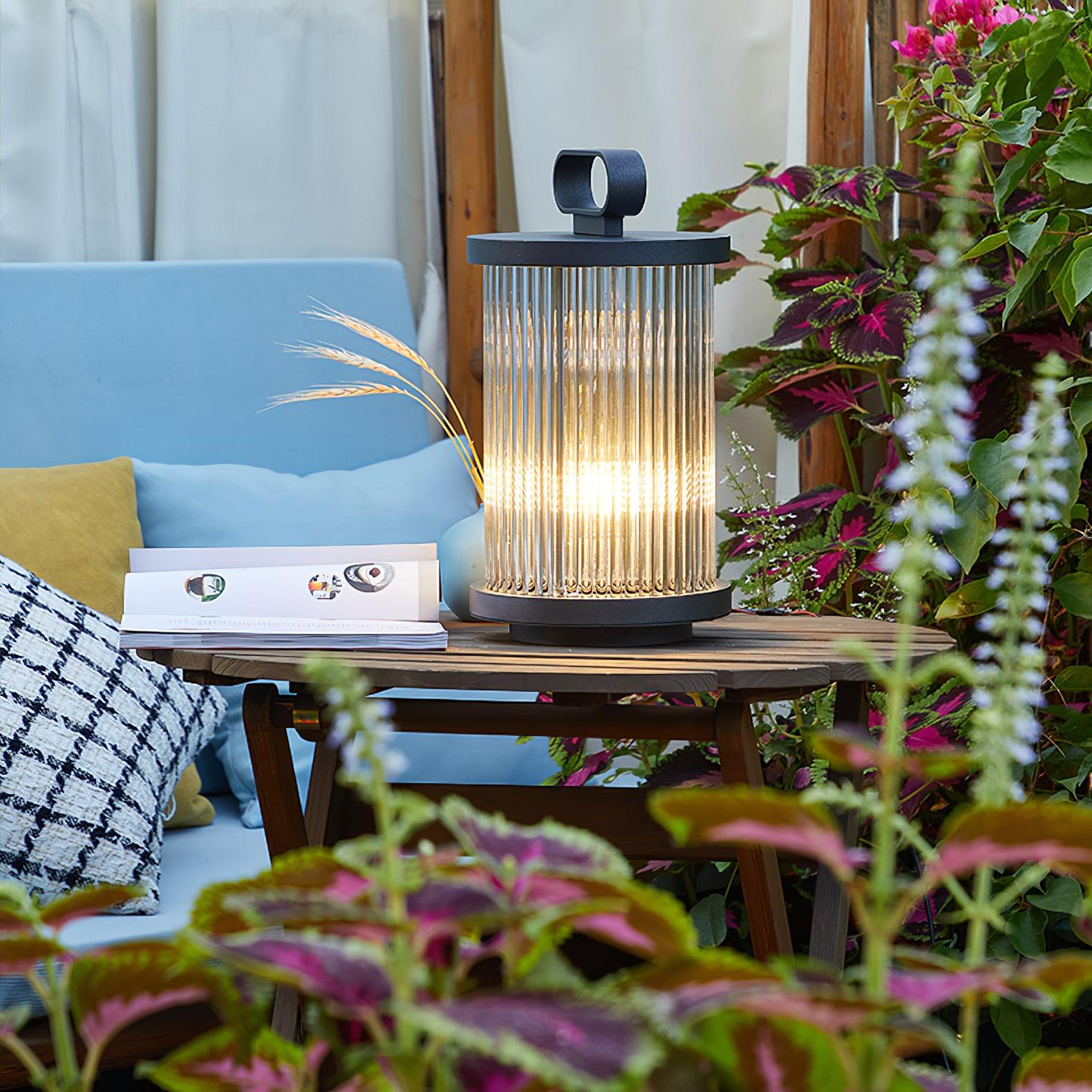 Solar Garden Lantern Light - Decorative Outdoor Lamp for Patio & Pathway